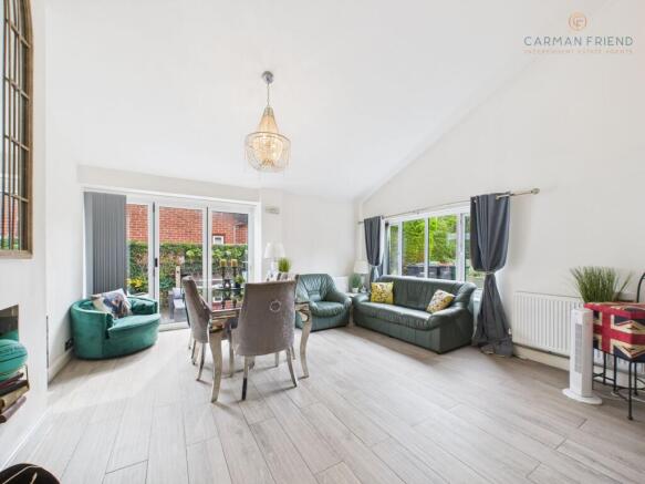 Kitchen/Dining/living Room