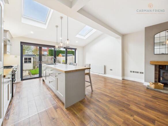 Kitchen/Dining/Living Room