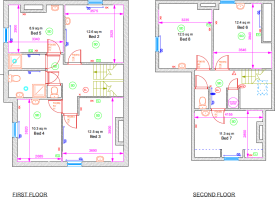 First & second floor