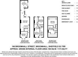 HMO Floorplan 196 Broomhall Street Broomhall Sheff