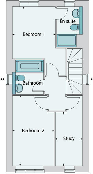 First floor plan