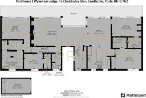 Penthouse 1 Wykeham Lodge - Floorplan