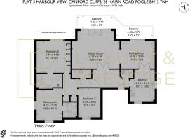 Apt 3 Harbour View - Floorplan