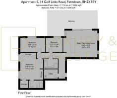 Apartment 5, 14 Golf Links Road - Floorplan