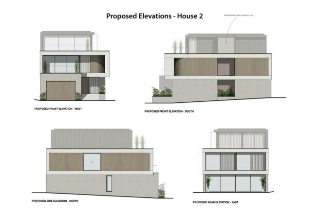 Proposed Elevations - House 2