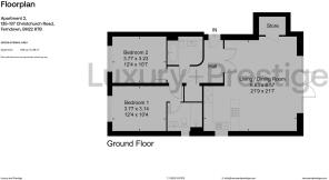 Apt 2, 135-137 Christchurch Road - Floorplan