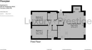 Apt 4, 135-137 Christchurch Road - Floorplan