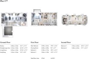 Plot 177 Rivers Edge - Floorplan