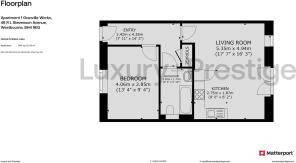 Apt 1 Granville Works - Floorplan