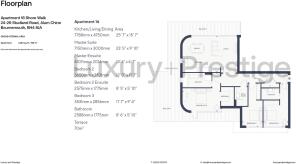 Apt 16 Shore Walk - Floorplan