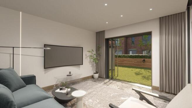 Living room CGI