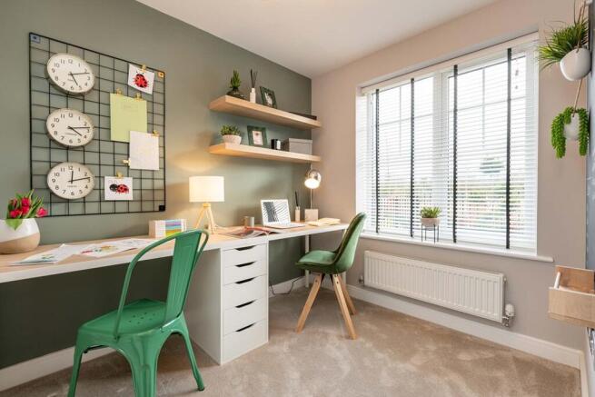 Dedicated and practical home office