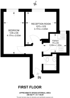 Floorplan area for info only, not for £/sq. ft valuation