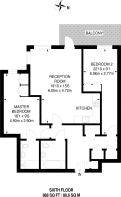Floorplan area for info only, not for £/sq. ft valuation