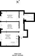 Floorplan area for info only, not for £/sq. ft valuation