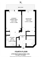 Floorplan area for info only, not for £/sq. ft valuation