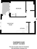 Floorplan area for info only, not for £/sq. ft valuation
