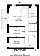 Floorplan area for info only, not for Â£/sq. ft valuation