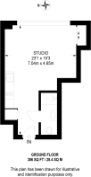 Floorplan area for info only, not for Â£/sq. ft valuation