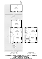 Floorplan area for info only, not for £/sq. ft valuation