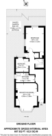 Floorplan area for info only, not for Â£/sq. ft valuation