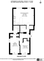 Floorplan area for info only, not for £/sq. ft valuation