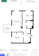 Floorplan area for info only, not for £/sq. ft valuation