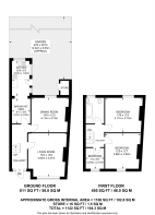 Floorplan area for info only, not for £/sq. ft valuation