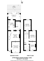Floorplan area for info only, not for £/sq. ft valuation