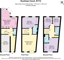 Duchess Court, KT13.