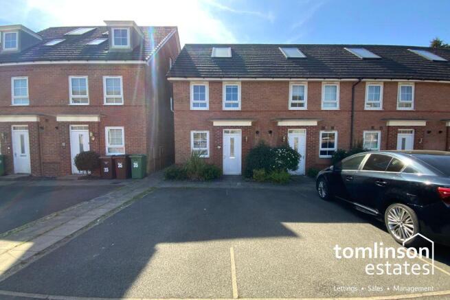 2 bed end terrace house