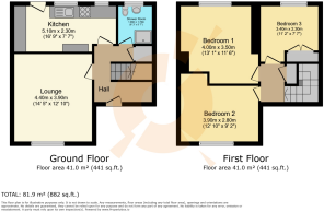 Floorplan - 15 Dalry Road, Ardrossan