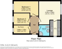 Floor Plan - 2 Ryeside Place