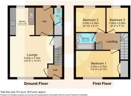 floorplan 12 Auldlea Gardens