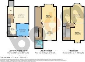 Floorplan - 22 Dalry Road, Beith