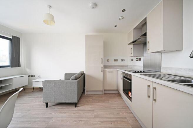 Open plan living space