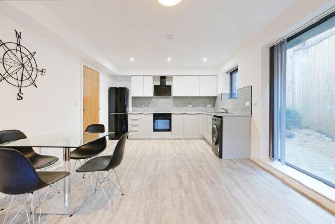 Open plan living space