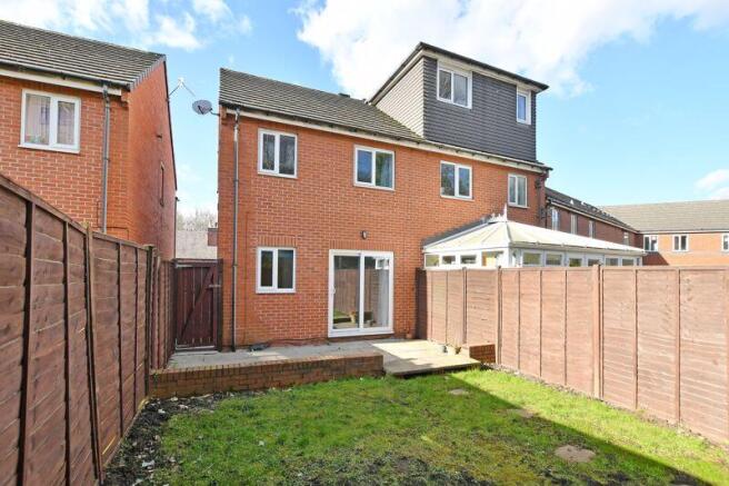 Rear of Property