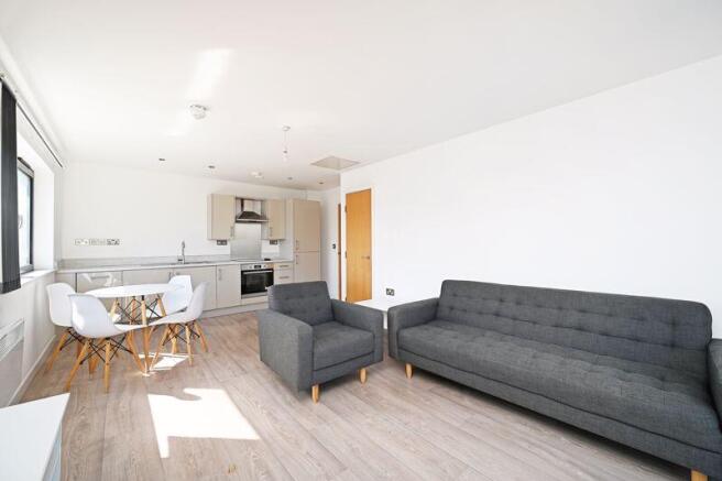 Open plan living space