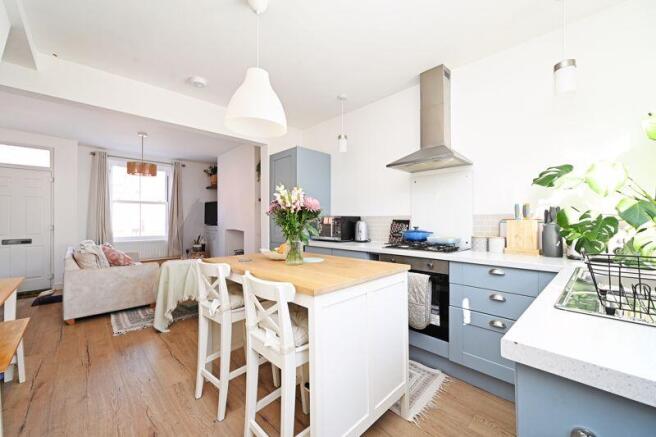 Open plan dining area