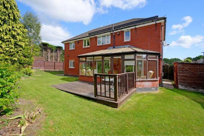Rear of Property