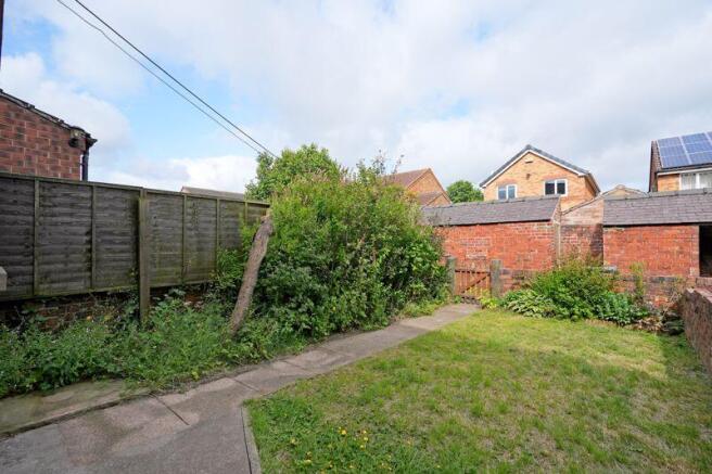 Rear garden