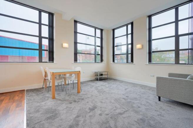 Open plan living space