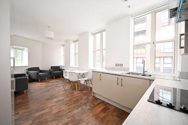 Open plan living space