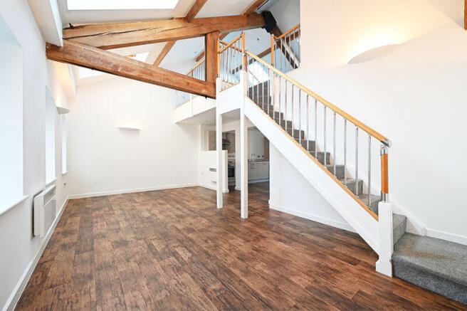 Open plan living space