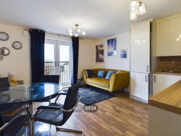 Kitchen & Living area