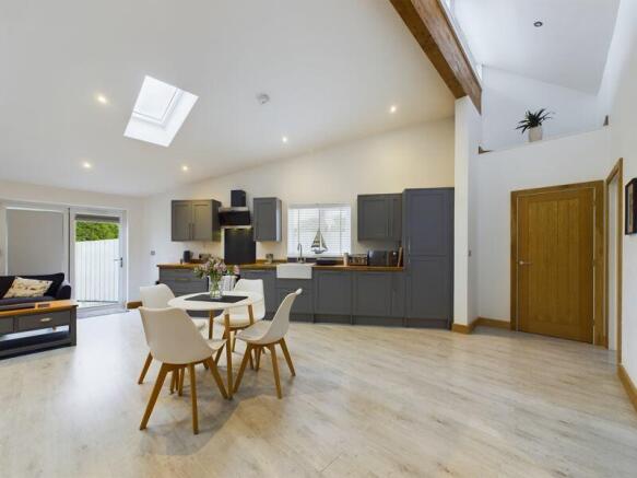 open plan living space