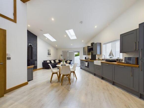 open plan living space