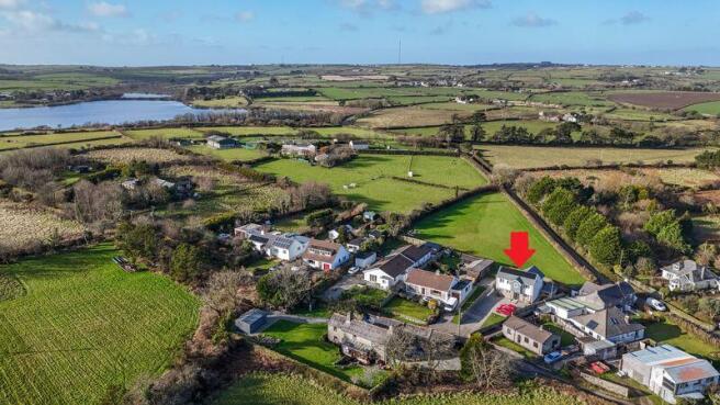 House with surrounding countryside an...