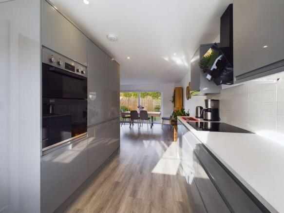 kitchen towards dining room